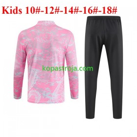 Real Madrid Dragon Barn Tränings Sweatshirtställ Rosa 2023/24